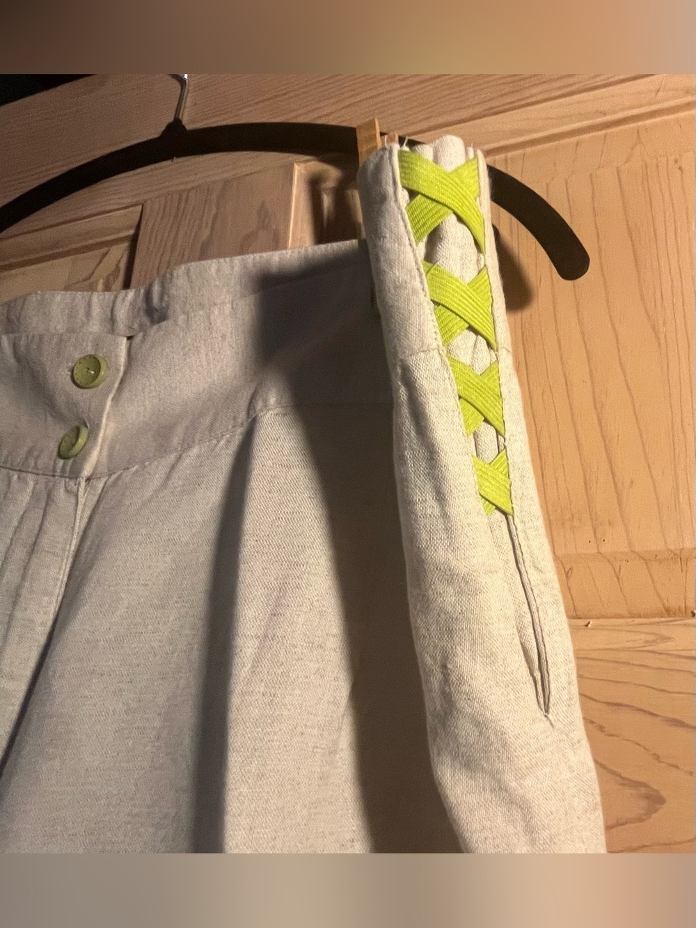 Gudrun Sjoden Light Beige Casual Pants - Picture 3 of 6